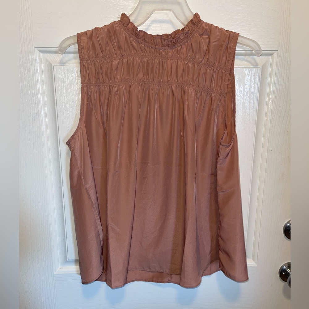 NWT Women’s Sleeveless Dressy Top by Josie; size XL